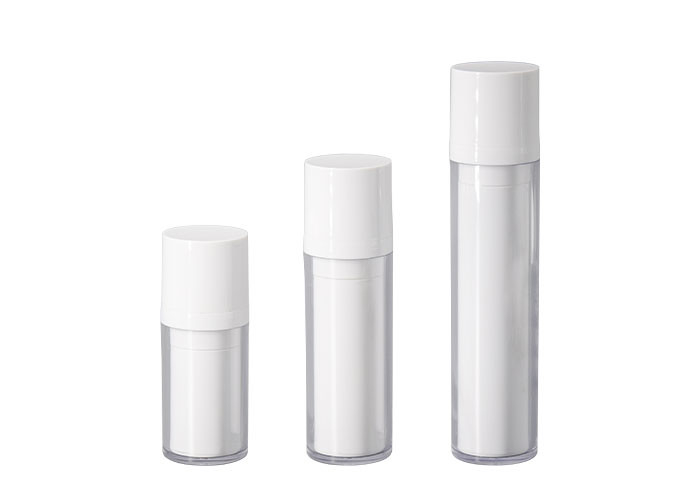 PMMA Refillable Airless Bottles Detachable Cosmetic Packaging 15ML 30ML 50ML UKA48