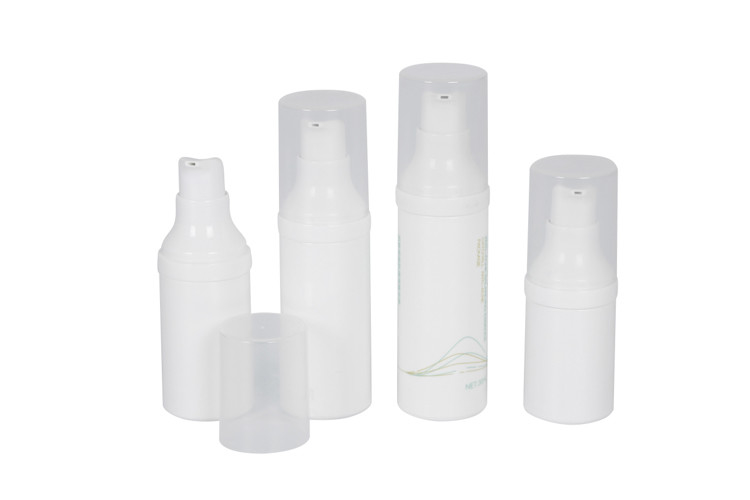 15ml 20ml 25ml 30ml Airless Pump Bottles With Transparency Lid For Cosmetic Packaging