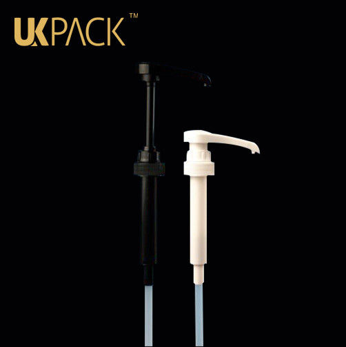 Food grade certified by German TUV Laboratory Plastic Sauce Dispenser Pump 5ml-8ml-10ml Gold