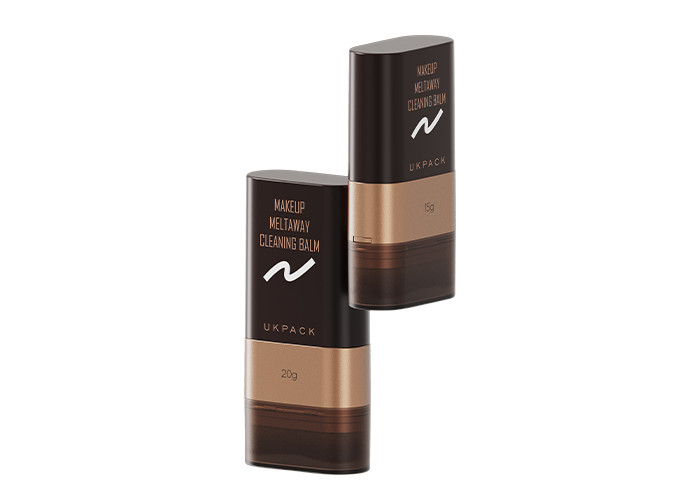 Health and beauty containers deodorant containers Empty Lightweight Foundation Stick With Brush 10g 15g 20g