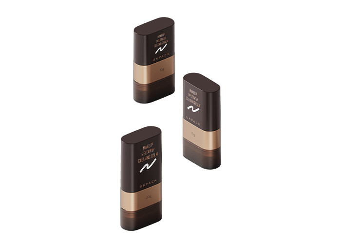 Health and beauty containers deodorant containers Empty Lightweight Foundation Stick With Brush 10g 15g 20g