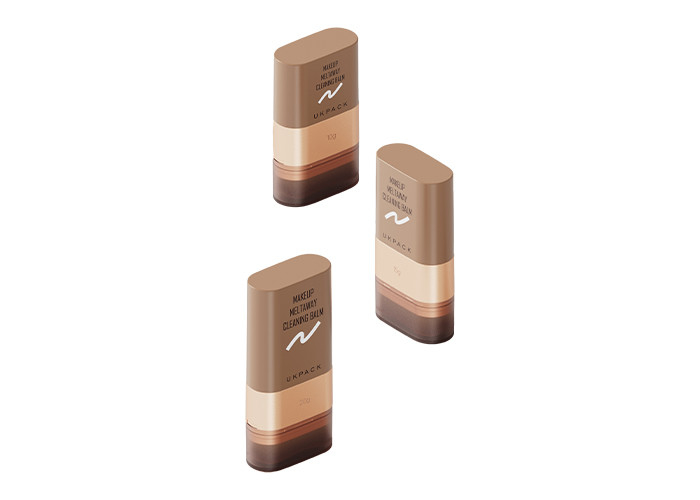 Health and beauty containers deodorant containers Empty Lightweight Foundation Stick With Brush 10g 15g 20g