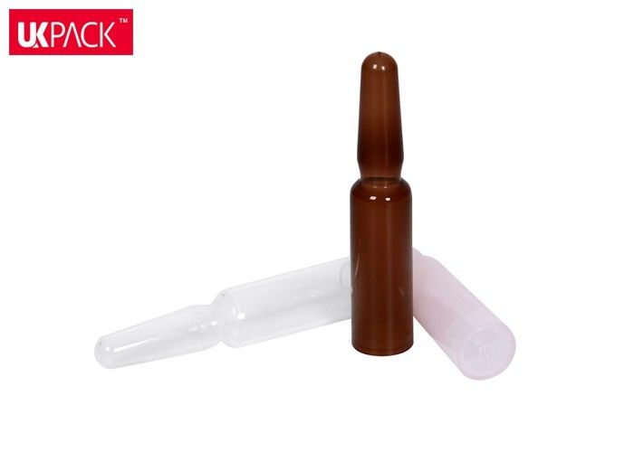 1.5ml Capacity Mini Cosmetic Containers Plastic Skin Ampoules Shatter Resistant
