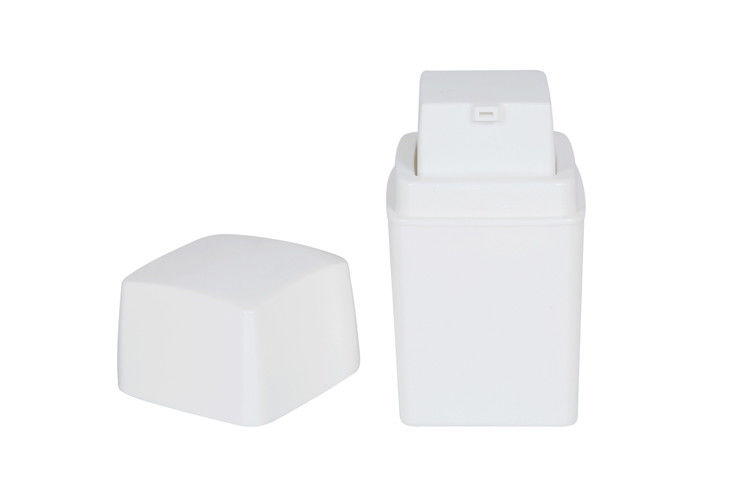 PP White Square Airless Pump Bottle 15ml 30ml 50ml Skin Care Cream Vacuum Bottle Cosmetic Packaging UKA13