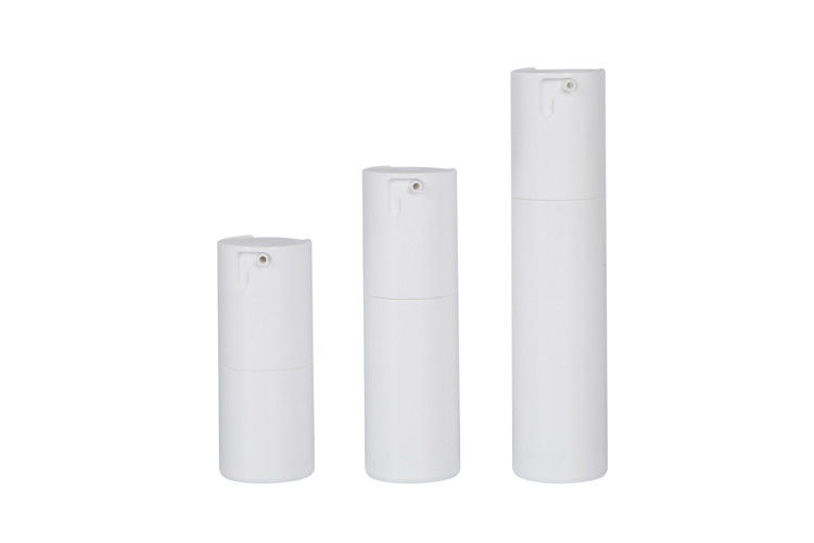 Empty PP White Airless Bottle 15ml 30ml 50ml Personal Care For Hand Cream Vacuum Bottle UKA16 Screw Head Lock