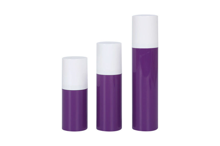 Purple PP 50ml 75ml 120ml Airless Bottle Cosmetic Packaging for Body / Face Personal Care Vacuum Bottle UKA17-A