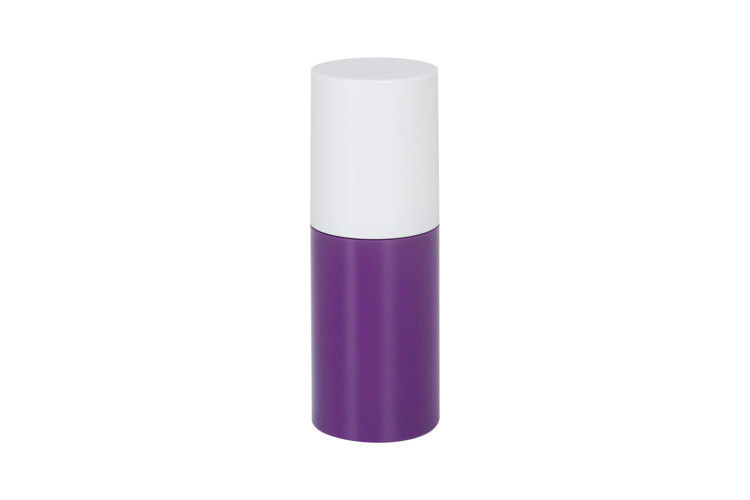 50ml 75ml 120ml Hand / Body Airless Pump Bottles With Silk Screening Cosmetic Packaging Container UKA17-B