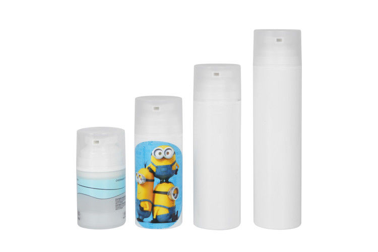 Plastic Lotion Travel Moisturizer Skincare Airless Dispenser Bottles