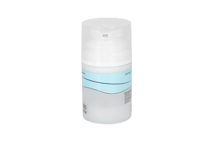 White PP Foundation Airless Pump Bottle 30ml 50ml 75ml 100ml 120ml 150ml 200ml For Skin Care UKA19-B