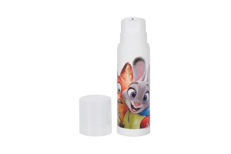 150ml 200ml 250ml White Plastic PP Airless Bottle Cosmetic Packaging Container UKA21