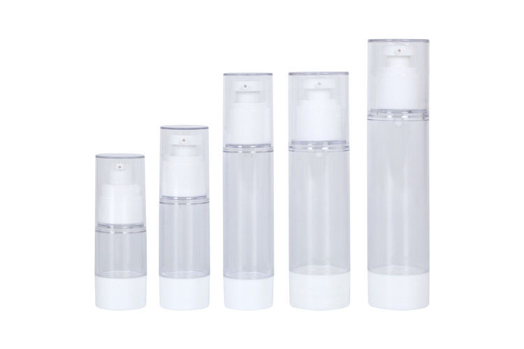 Transparent Airless Bottle AS 15ml 30ml 50ml 80ml 100ml Personal Care Packaging UKA30