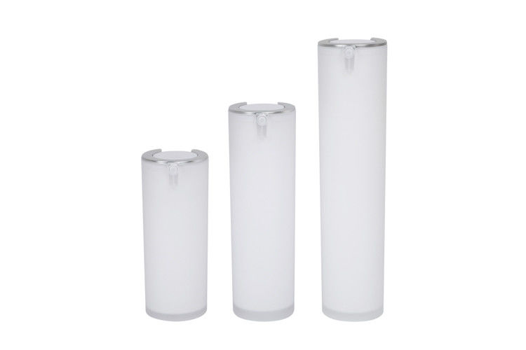 Double Layer Vacuum Airless Pump Container Cosmetic Bottle Acrylic Material