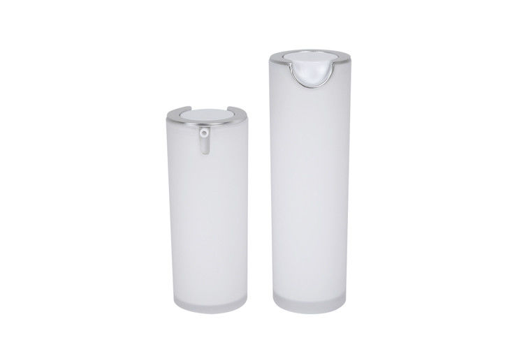 Double Layer Vacuum Airless Pump Container Cosmetic Bottle Acrylic Material