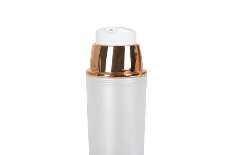Cleansing Facial Personal Care Airless Bottles Cosmetic Packaging 30ml Acrylic PMMA Material Skincare Sunscreen