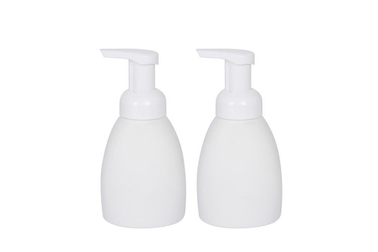 Oval 250ml PET Foamer Pump Bottle Facial Cleansing Soap Foaming Bottle