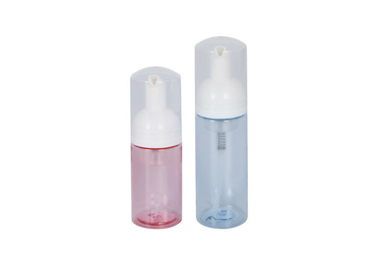 Plastic PET Foaming Soap Pump Bottle 100ml 150ml Cosmetic Packaging UKF15