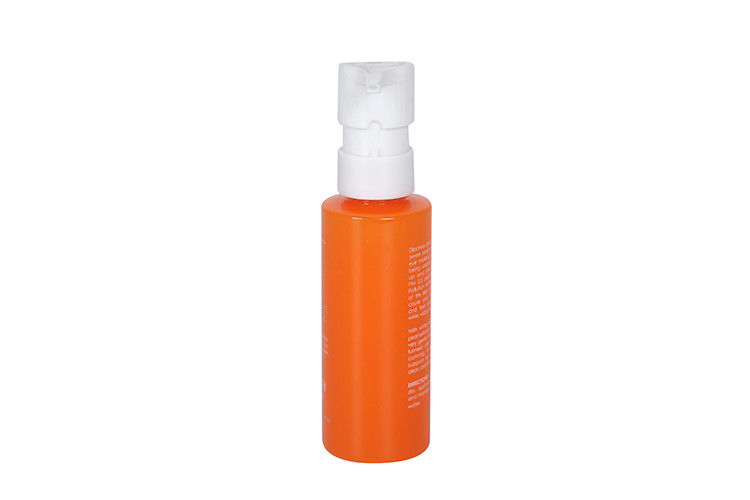 Orange Color 30ml 100ml 150ml Luxury Cosmetic Containers