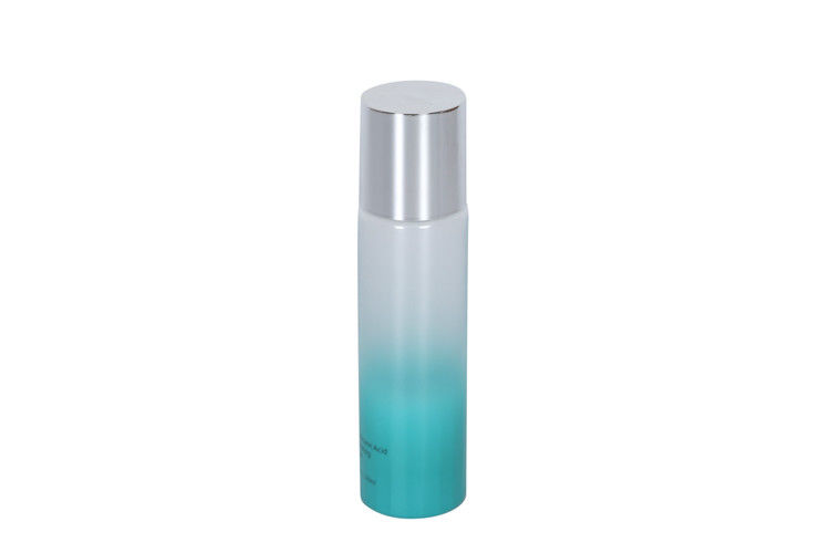 Gradient Color 170ml PET Makeup Cleansing Toner Bottle OD 44mm