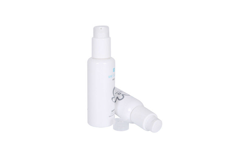 Non Spill Refillable 50ml 120ml PET Facial Lotion Bottle