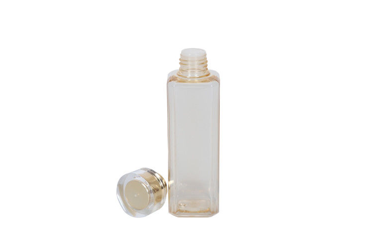 Luxury Square PETG 30ml 180ml Skin Care Essential Toner Bottle