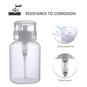 200ml 6oz Nail Polish Remover Big Bottle For Oil Water Liquid