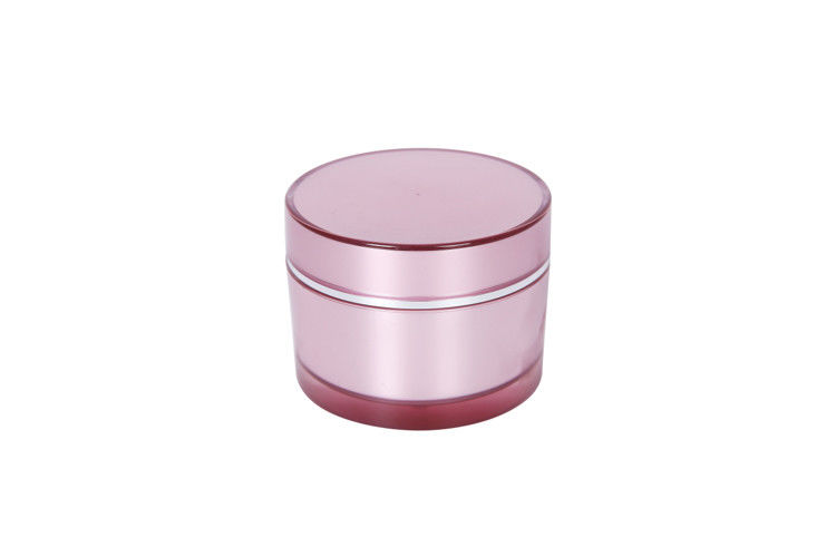 Arylic PMMA 80g BPA Free Cosmetic Cream Jars Container