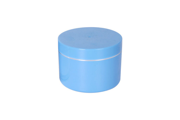 Double Layer Body Wide Mouth 300g Capacity Cosmetic Cream Containers PPMA