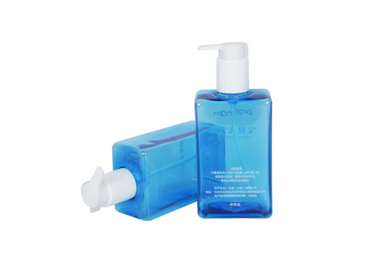 300ml Square 156mm Empty Hand Sanitizer Pump Bottle