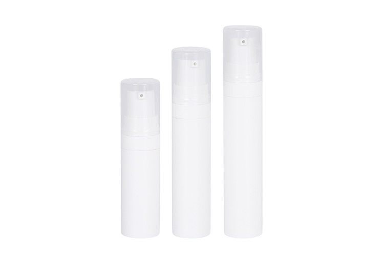 PP 5ml 8ml 10ml Trial Lotion White Airless Bottle Mini Cosmetic Containers Packaging For Travelling