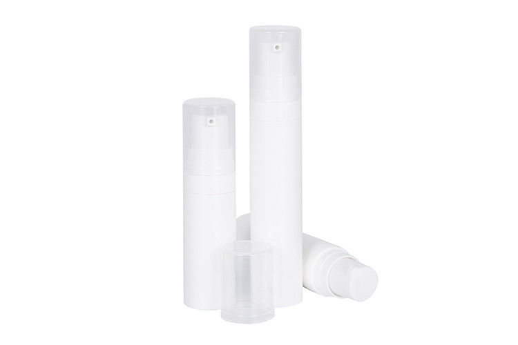 PP 5ml 8ml 10ml Trial Lotion White Airless Bottle Mini Cosmetic Containers Packaging For Travelling