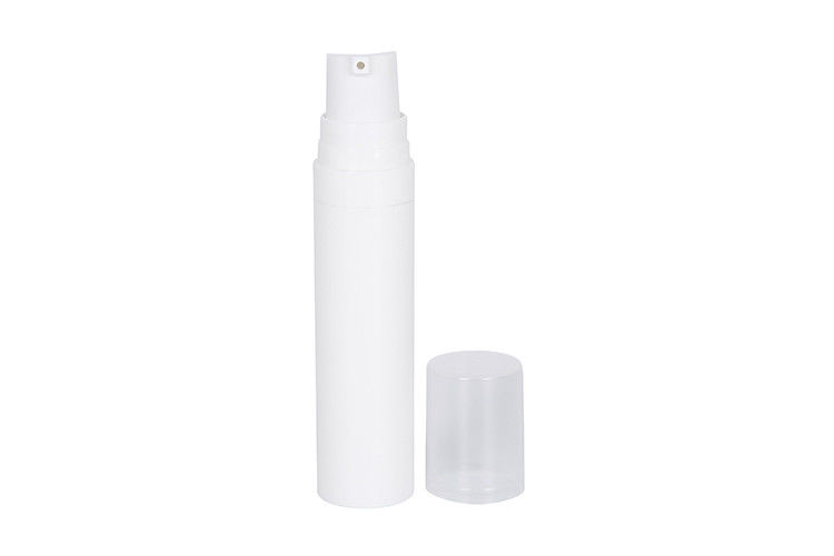 PP 5ml 8ml 10ml Trial Lotion White Airless Bottle Mini Cosmetic Containers Packaging For Travelling