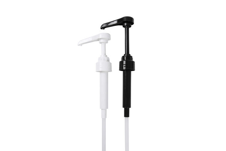 White PP 31-410 5ml 8ml 10ml Coffee Syrup Pump Dispenser