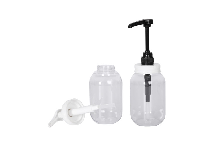 5ml 8ml 10ml Dosage Coffee Syrup Pump Dispenser With 300ml 450ml 650ml 700ml Container