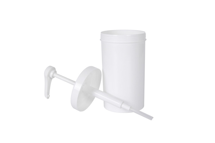 Condiment 1000ml Container Syrup Pump Dispenser For Beverage