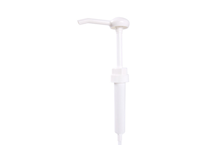 30ml Dosage Sauce Dispenser Pump Food Grade 38-400 Size White