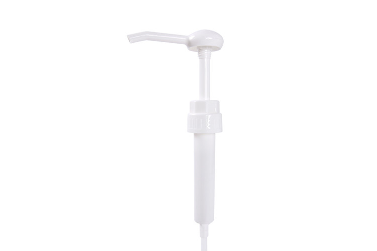 BPA Free White PP Sauce Dispenser Pump 38-410 Size Large Dosage