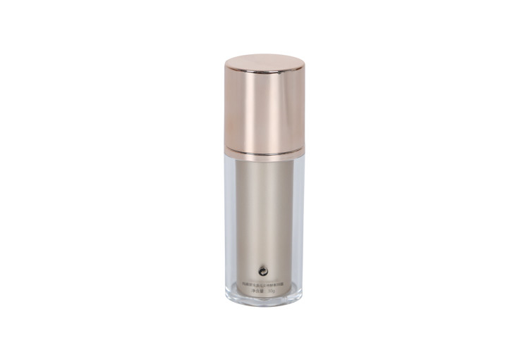 Bpa Free 1oz Cosmetic Pump Bottle Empty Acrylic Emulsion Essence Lotion Cleanser Essential Oils