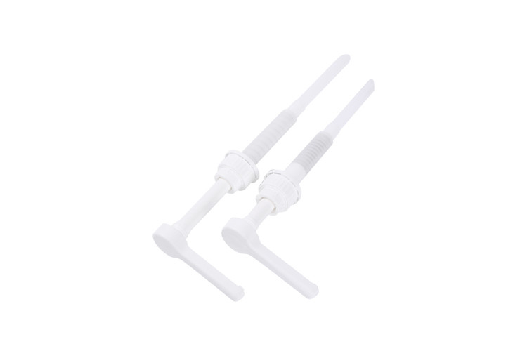 43mm NR Big Dosage 10/15/20/30ml White Non-removable Plastic Sauce Dispenser Pump