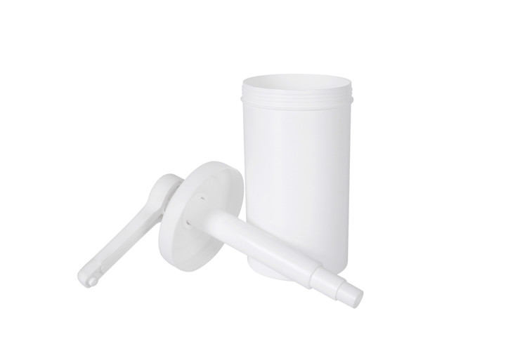 Food Grade Plastic Dispenser Pump 1Liter Container With Non-removable Sauce Pump Of 10/15/20/30ml Dosage