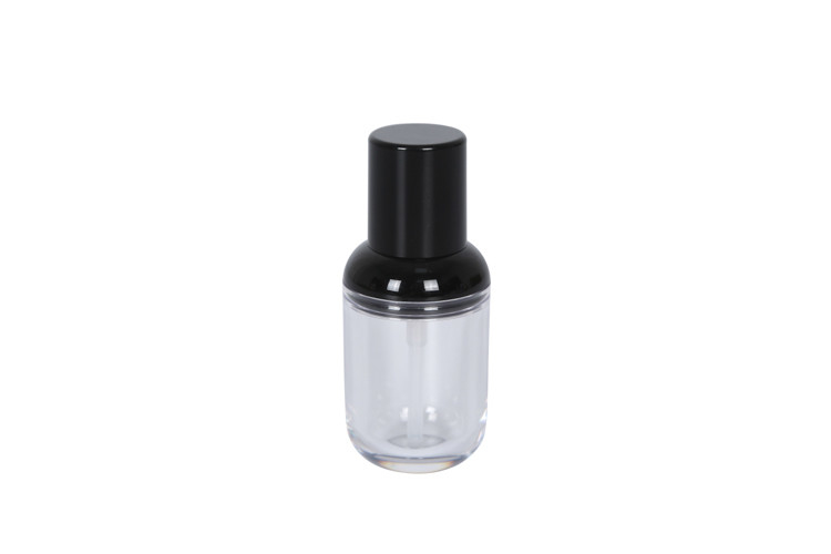 Airless 25ml Empty Foundation Bottle Transparent Glass