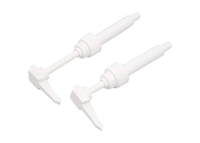 FR Closure Square Head Sauce Dispenser Pump For Coffee Juice Food Grade PP