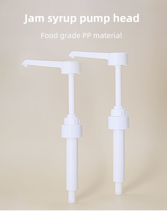 Food Grade Plastic Syrup Dispense Pump For Restaurant 5ml 8ml 10ml