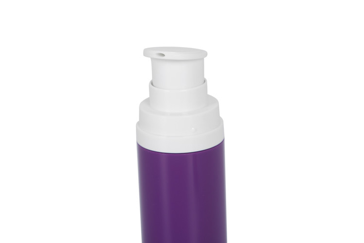 PP Cosmetic Plastic Airless Bottles  50ml 75ml 120ml  With Airless Pump For Skin Care