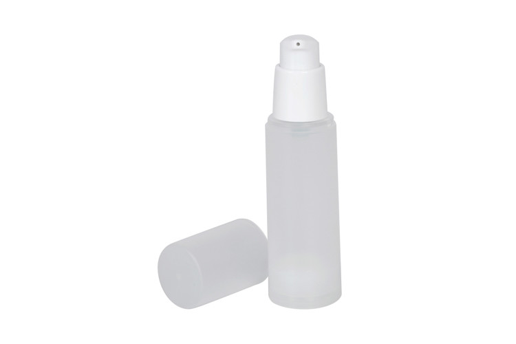 Matte Frost PP Airless Pump Bottle 15ml  30ml 60ml 80ml 100ml Cosmetic airless Dispenser pump bottle