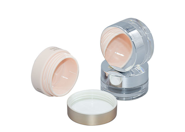 5g Round Lip Balm Jar Recyclable Material PETG Packaging Bottle
