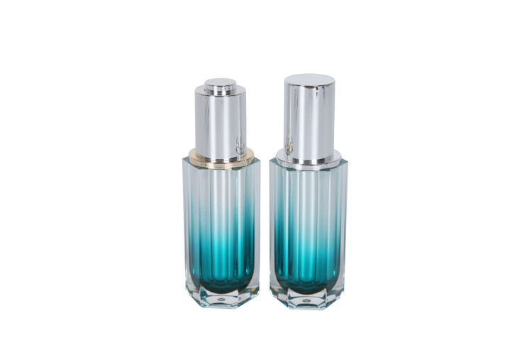 7pcs Cosmetic Dropper Bottle 50ml For Lotion Packaging Set