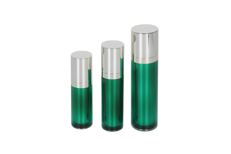 Cosmetic Serum Pump Bottle Packaging 30g Acrylic Face Cream Jar Daily Skincare